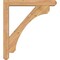 Ekena Millwork Legacy Craftsman Smooth Bracket w/ Offset Brace, Western Red Cedar, 5 1/2"W x 34"D x 38"H BKT0604X34X38LEC04SWR - alternate 2